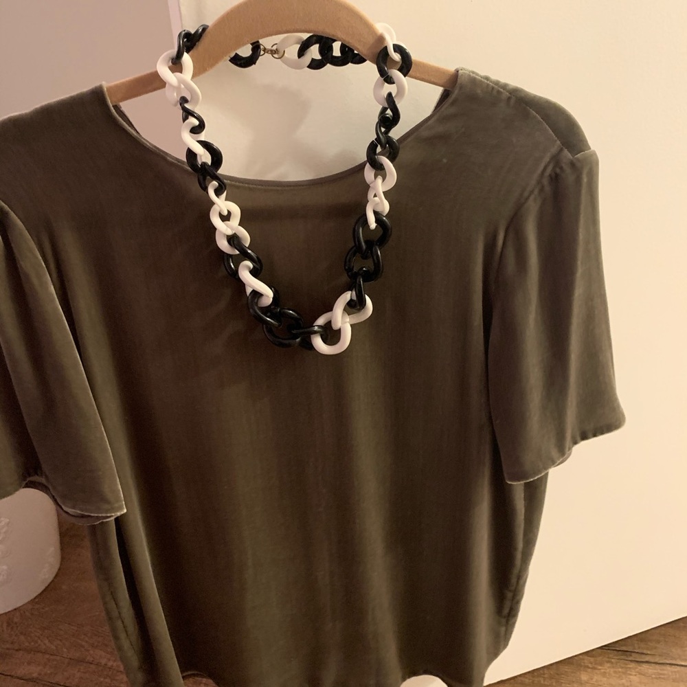 Vintage Link Statement Necklace